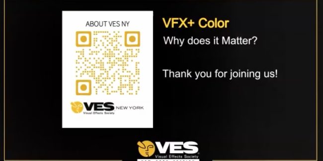 VFX + Color - VES Panel
